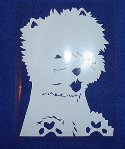 Fnster- bildekal. 2 stycken. Pris: 60:- inkl frakt.